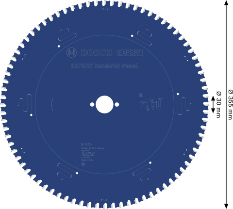 BoschEXPERT 三明治板圆锯片 355mm。